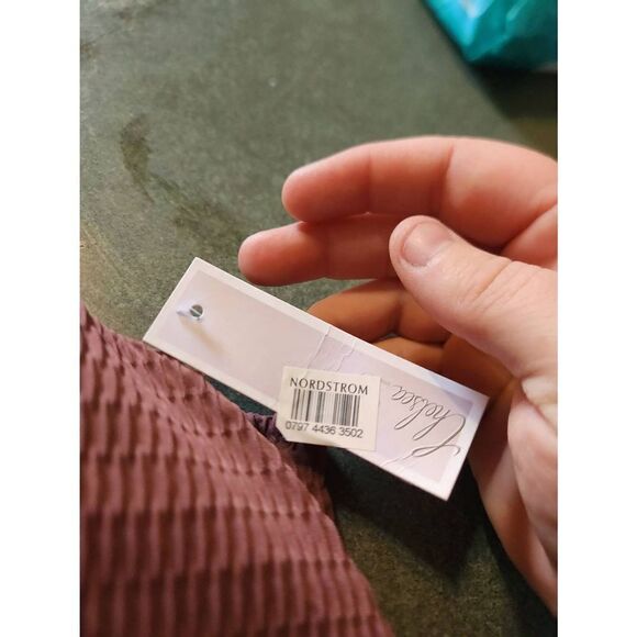 NWT Chelsea28 Ruffle Trim One-Piece Swimsuit sz XL - Picture 4 of 7